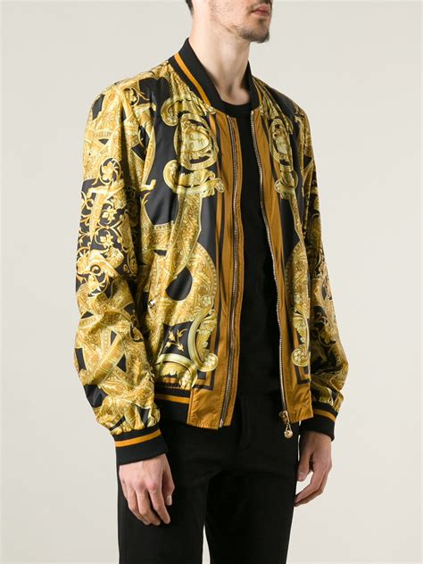 versace bomberjacke damen|versace bomber jackets men's sale.